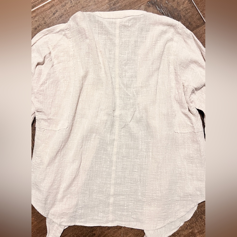 Wishlist Boho Shacket Button Up - image 2